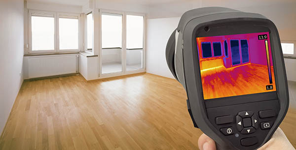 Inspection par camera thermique